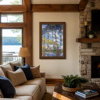 Poplars — Lake House