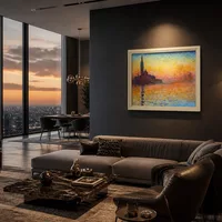 San Giorgio Maggiore at Dusk — Luxury Penthouse