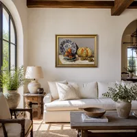 Still Life with Melon — Mediterranean House