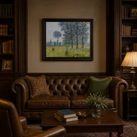 Sunlight Effect under the Poplars — Classic Library