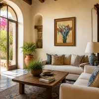 Vase of Tulips — Mediterranean House