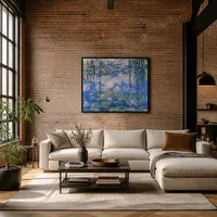 Water Lilies — Modern Loft