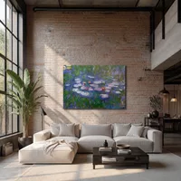 Water Lilies — Modern Loft