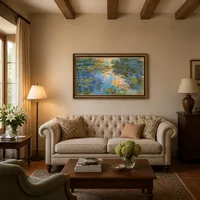 Water Lily Pond — Italian Villa