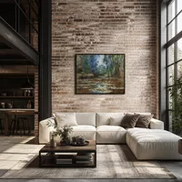 Water Lily Pond and Bridge — Modern Loft