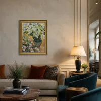White Azaleas in a Pot — Boutique Hotel