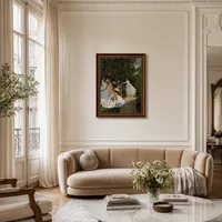 Women in the garden — Paris Apartment