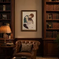 Seated Woman with Bent Knee — Classic Library