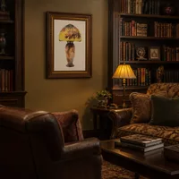 Hibiscus Lamp — Classic Library