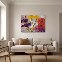 Irises and poppies — Scandinavian House