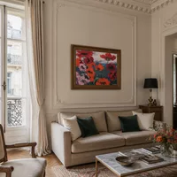Large Poppies — Paris Apartment