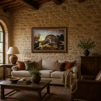 The Wild Boar Hunt — Italian Villa
