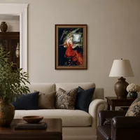 The Woman in Red — Paris Apartment