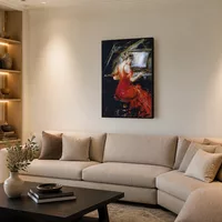 The Woman in Red — Luxury Penthouse