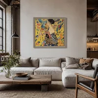 Lady with Fan — Modern Loft