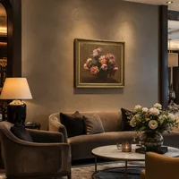 Vase of Peonies — Boutique Hotel
