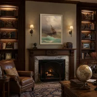 Ship in the Stormy Sea — Classic Library