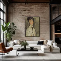 Woman with a Black Tie — Modern Loft