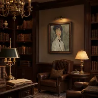 Woman with a Black Tie — Classic Library