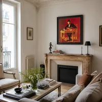 Portrait of Fernando Pessoa — Paris Apartment