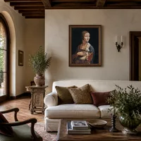 The Lady with an Ermine (Cecilia Gallerani) — Italian Villa