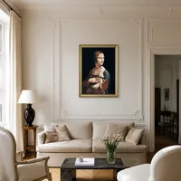 The Lady with an Ermine (Cecilia Gallerani) — Paris Apartment