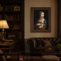 The Lady with an Ermine (Cecilia Gallerani) — Classic Library