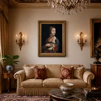 The Lady with an Ermine (Cecilia Gallerani) — Baroque Salon