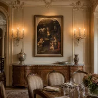 The Virgin of the Rocks — Chateau Dining Room