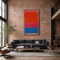 No. 1 (Royal Red and Blue) — Modern Loft