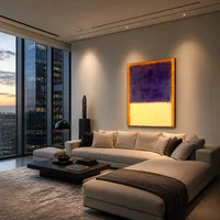Red, Orange, Tan and Purple  — Luxury Penthouse