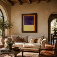 Red, Orange, Tan and Purple  — Italian Villa