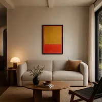 Ochre and Red on Red — Luxury Penthouse