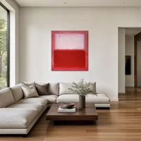 White Over Red — Minimal Gallery