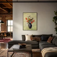 Anemones and Poppies in a Vase — Modern Loft