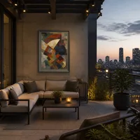 Composition — Urban Penthouse Terrace
