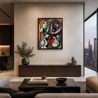 Girl in front of mirror — Luxury Penthouse