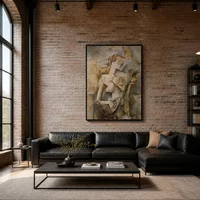 Girl with mandolin (Fanny Tellier) — Modern Loft