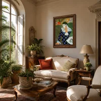 Harlequin leaning — Italian Villa