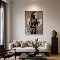 Harlequin with violin — Museum Interior