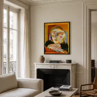 Woman by the window — Paris Apartment