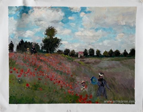 This painting, hand-painted by our artists