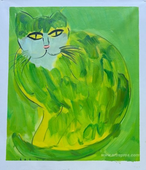 This painting, hand-painted by our artists