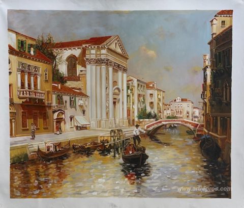 This painting, hand-painted by our artists