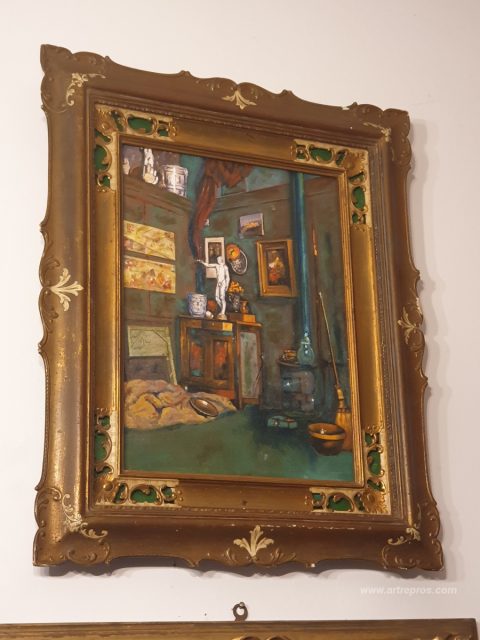 This painting, hand-painted by our artists
