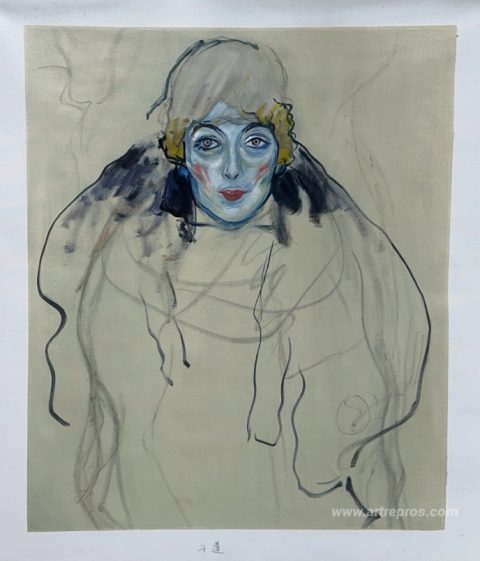 This painting, hand-painted by our artists