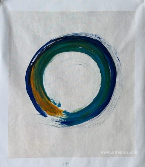 This painting, hand-painted by our artists