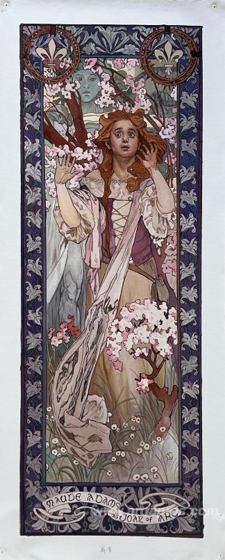 This painting, hand-painted by our artists