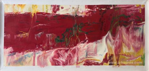This painting, hand-painted by our artists