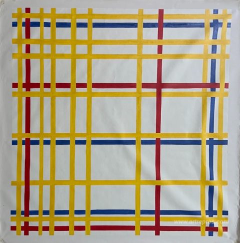 This painting, hand-painted by our artists